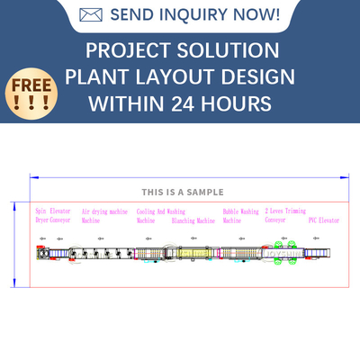 Custom Newest JOYSHINE SKA Industrial Type VFD Bubble Washing Equipment Production Line
