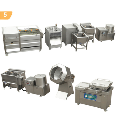 200 KG Per Hour Semi Automatic French Fries Line Suitable for Food Machine Manufacture
