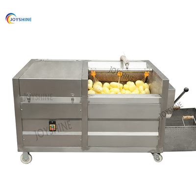 Food Grade 304 Stainless Steel French Fry Machine for Custom Made Fries 100kg Per Hour