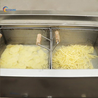 Food Grade 304 Stainless Steel French Fry Machine for Custom Made Fries 100kg Per Hour