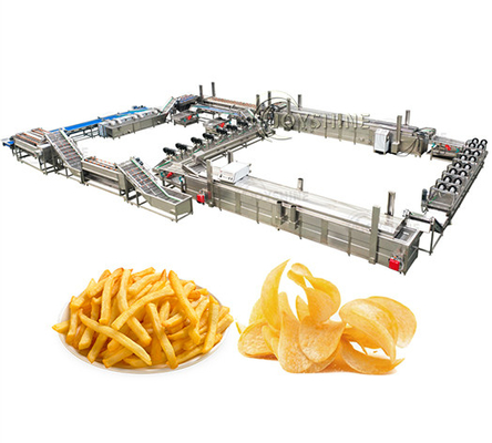 Banana Chips Production Line with and Full Automatic Potato Chips Making Machine