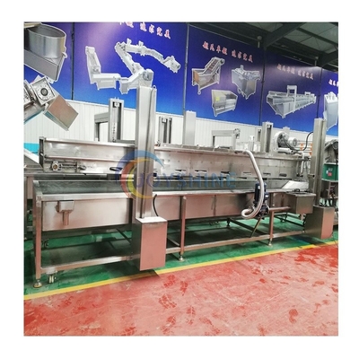 Bubble Peeling Brush Vegetable Washing Machine 300-500kg/H For Carrot Cassava Apple