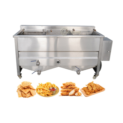 Electric Or Gas Deep Fryer Automatic Basket Lift For Fried Chicken And Potato Chips