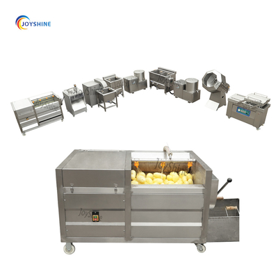 Potato Processing Frozen French Fries Semi Automatic Production Line Making Machine