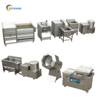 Potato Processing Frozen French Fries Semi Automatic Production Line Making Machine