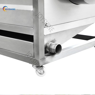500kg Washing And Peeling Machine For Asparagus And Ginger Potato Carrot Beetroot