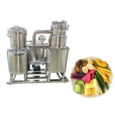 Stainless Steel Vacuum Fryer Machine For 380V Voltage 6L Fry Snacks Low Oil