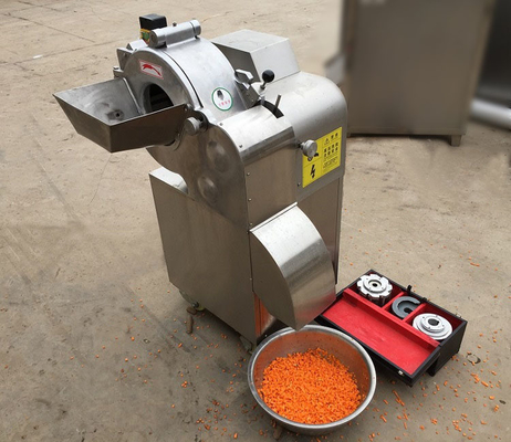 Versatile Vegetable Slicing and Dicing Machine for Various Produce in Snack Food