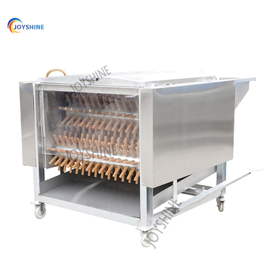 Depilation Rate 99% 7 Axis 500 Pcs Per Hour Bird Poultry Plucker Machine Chicken Defeather Machine