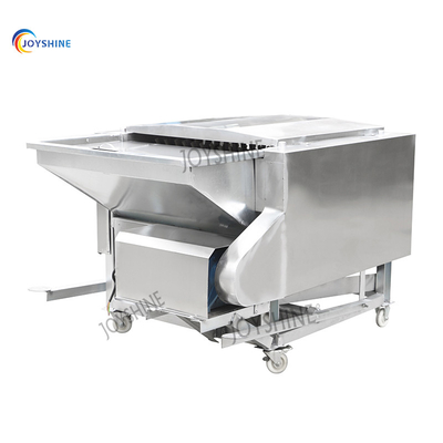 Depilation Rate 99% 7 Axis 500 Pcs Per Hour Bird Poultry Plucker Machine Chicken Defeather Machine