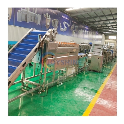 Joyshine Frozen Fries Processing Production Line with SUS304 Material and 58 kw Power