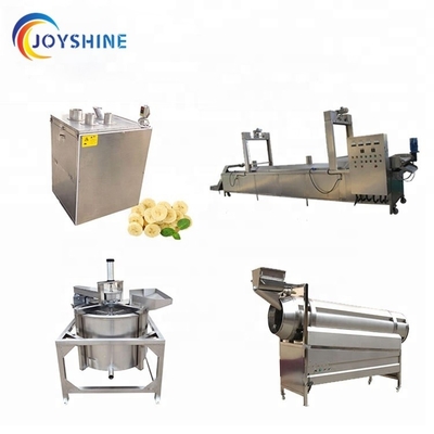 Low Consumption Semi-automatic Banana Plantain Chips Production Line for Small Scale