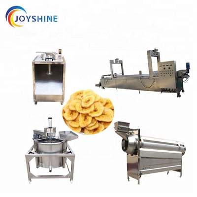 Low Consumption Semi-automatic Banana Plantain Chips Production Line for Small Scale