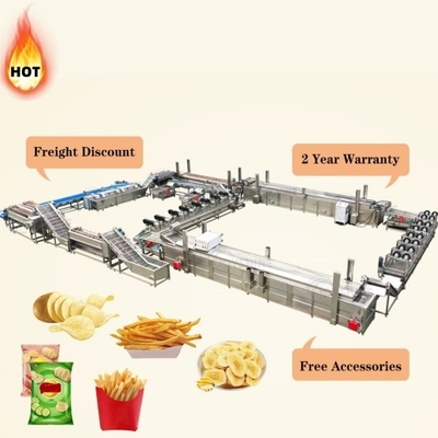 Automatic Potato Chips Making Machine for Easy Operation and Maintenance