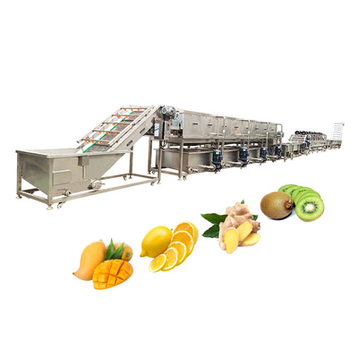 OEM/ODM Bubble Washing Line Cleaning Machine For Vegetables Fruits Mushrooms