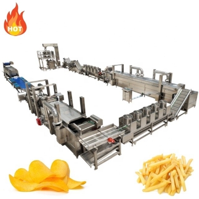 Potato Chips Processing Industry Fully Automatic Frozen French Fries Production Line