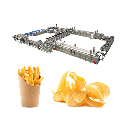220v Voltage Frozen French Fries Processing Line for Consistent and Perfect Chips