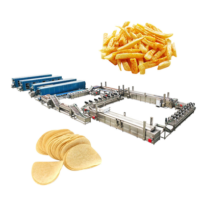 220v Voltage Frozen French Fries Processing Line for Consistent and Perfect Chips