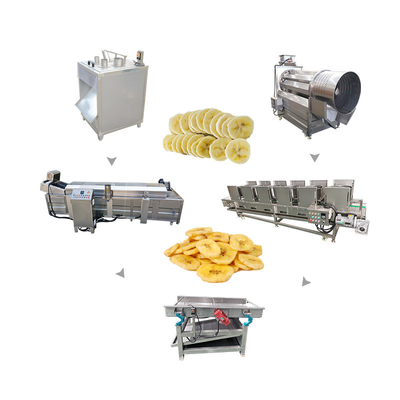 800 KG Banana Chips Making Machine and Production Line for Large-Scale Chips Production