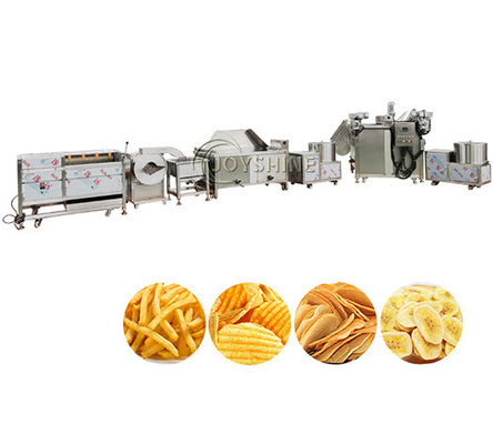 Customized Semi Automatic 100kg Per Hour Frozen French Fries Processing Plant Production Line for Output