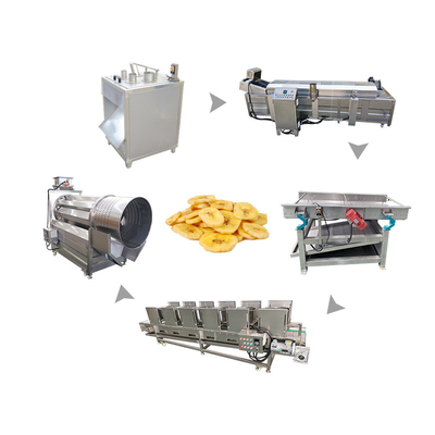 800 KG Banana Chips Making Machine and Production Line for Large-Scale Chips Production