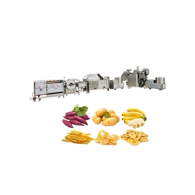 Tortilla Chips Making Machine for Sweet Potato Chips Production 4000*1100*2200mm