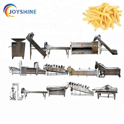 Advanced Snack Food Production Line for Fresh Frozen French Fries Sticks 2 KG Capacity
