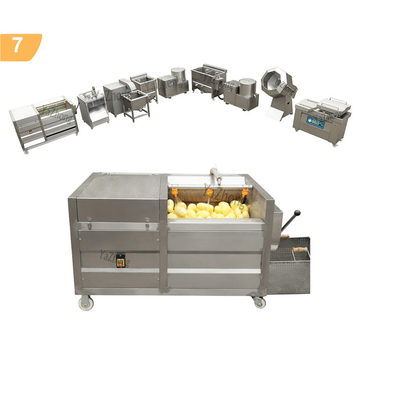 Small Semi-automatic Machines To Manufacture Banana Chips Potato Chips Making Equipment