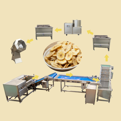 Small Semi-automatic Potato Chipper Machine for High Productivity Snack Food Industry