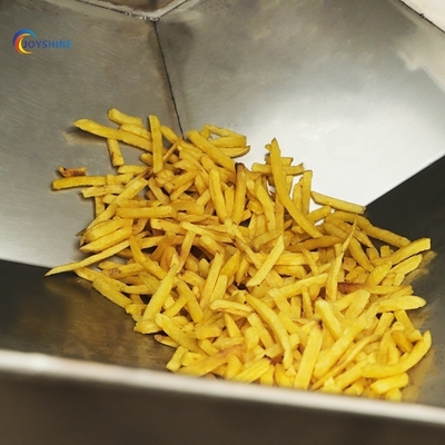 Mini Fried Taro Potato Fries Making Machine with Nuts and Raw Material
