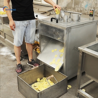Mini Fried Taro Potato Fries Making Machine with Nuts and Raw Material