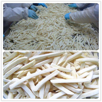 Small Scale French Fries Production Line with 2 KG Capacity Machine to Make Potato Chips
