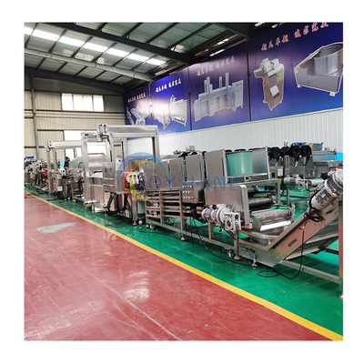 Potato Production Line For Dairy Products Fully Automatic Finger Chips Making Machine