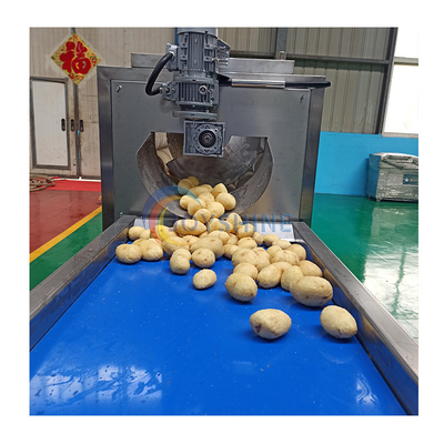 Potato Production Line For Dairy Products Fully Automatic Finger Chips Making Machine