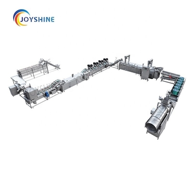 Custom Processing Potato Chips Automatic Frozen French Fries Production Line in Algeria