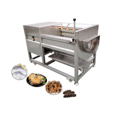 Manually Discharging Vegetable Peeling Machine For Carrots Root Vegetables