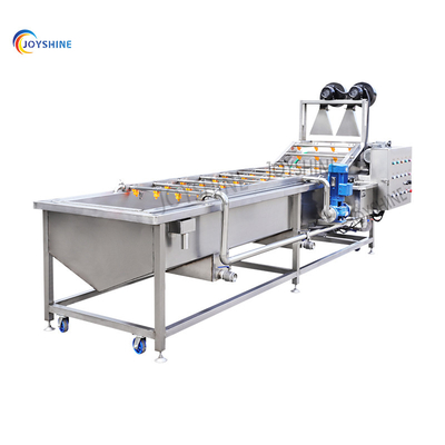 1000kg/H Large Capacity Bubble Wash Machine For Industrial Fruit And Vegetable Processing