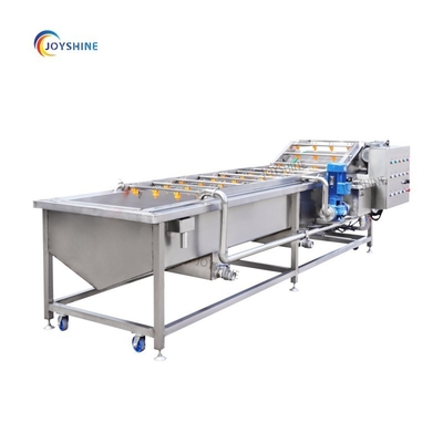 1000kg/H Large Capacity Bubble Wash Machine For Industrial Fruit And Vegetable Processing