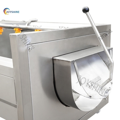 500kg Washing And Peeling Machine For Asparagus And Ginger Potato Carrot Beetroot