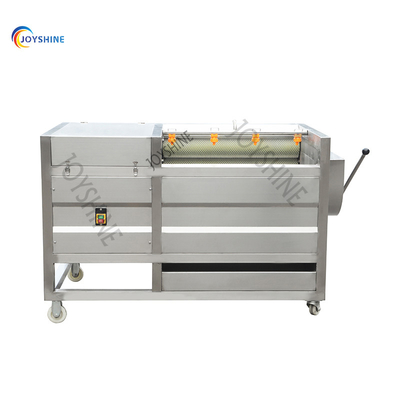 High Capacity Fruit and Vegetable Roller Washing Machine with Customizable Voltage