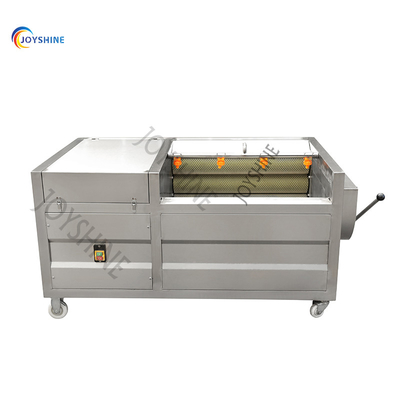 High Capacity Fruit and Vegetable Roller Washing Machine with Customizable Voltage