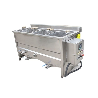 Hotels Industrial Automatic Fryer for Frying Potato Chips and Peanuts in Double Tanks