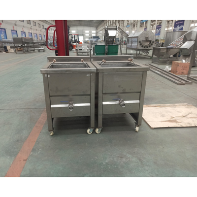 Hotels Industrial Automatic Fryer for Frying Potato Chips and Peanuts in Double Tanks