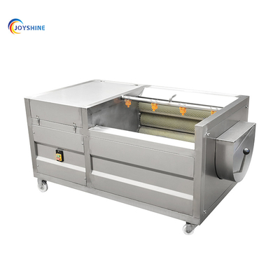 500kg Washing And Peeling Machine For Asparagus And Ginger Potato Carrot Beetroot