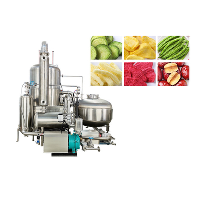 Small Potato Chips Fryer With Advanced Vacuum Frying Technology And 450KG Capacity