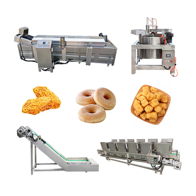 Multifunctional Big Capacity Continuous Fried Chips Production Line for Banana Processing