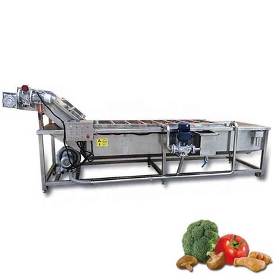 Air Bubble Eggplant Broccoli Cleaner Machine For Machinery Repair Shops Benefit