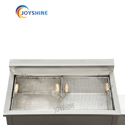 Stainless Steel 304 Made Electric Gas Propane Deep Potato Chips Donut Frying Machine