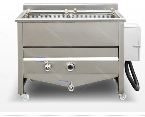 Beverage Food 200kg/H Banana Plantain Potato Chips Chicken Frying Machine