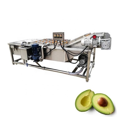 Vegetable Crayfish Avocado Chili Pepper Date Air Bubble Washing Machine 600KG Small Scale